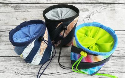 Chalkbags mit Jeans-Upcycling
