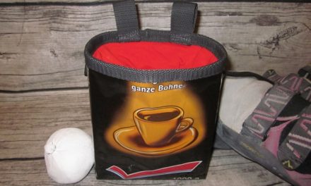 Chalkbags aus Kaffeepackung